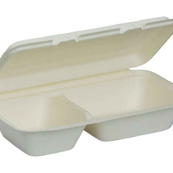 1200 ml/40 oz 2-Com Clamshell Box