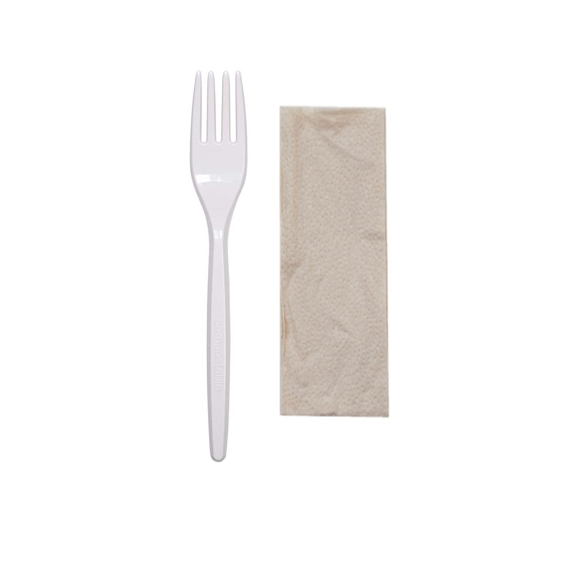 COMPOSTABLE PLA CUTLERY SET OF 2