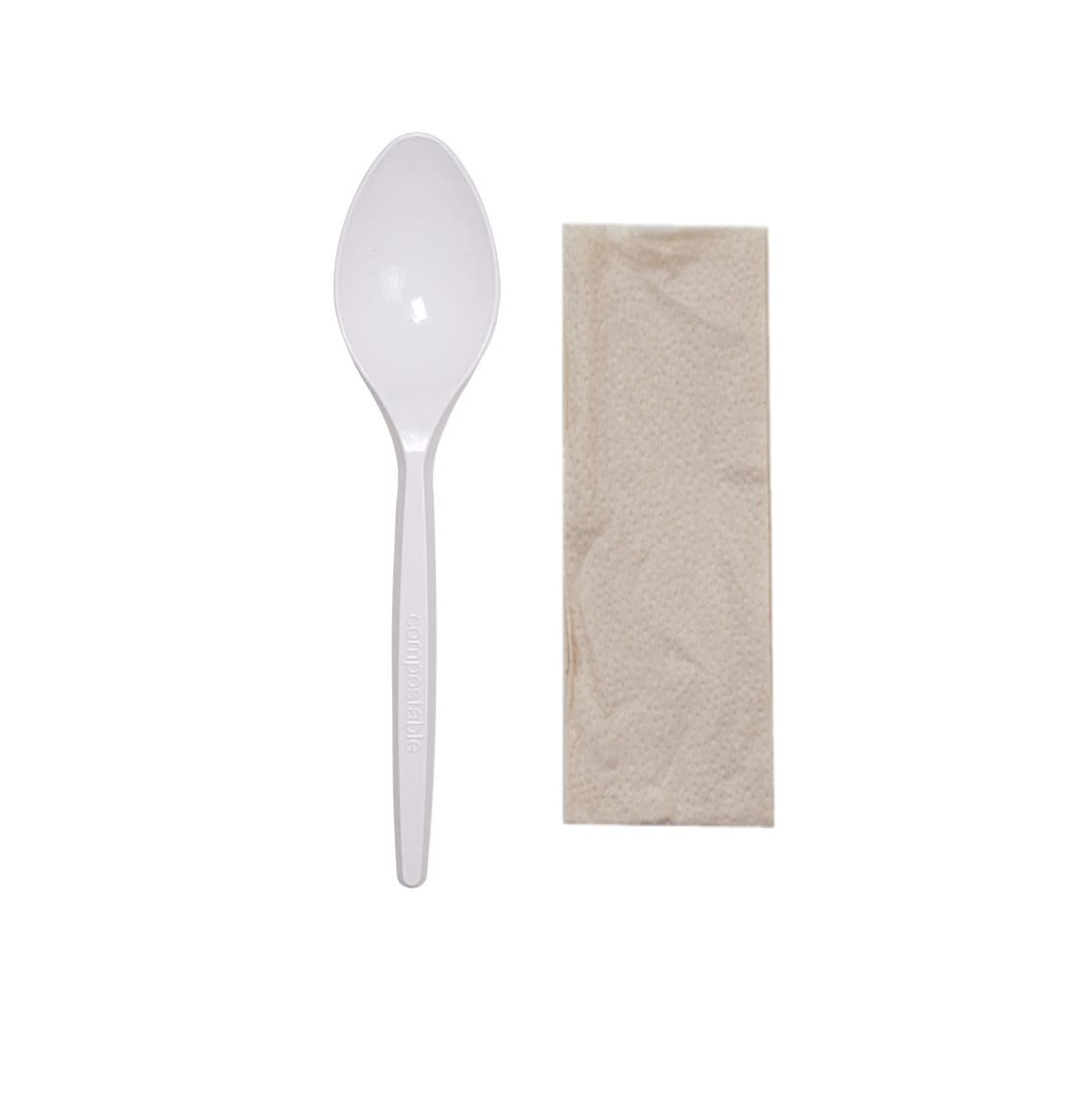 COMPOSTABLE PLA CUTLERY SET OF 2