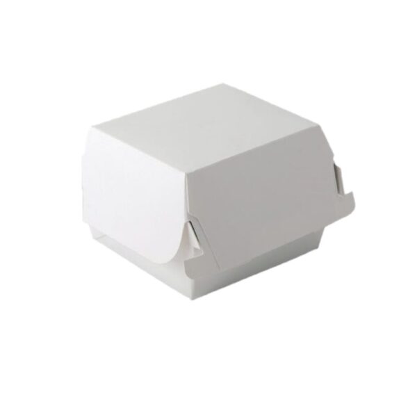 Hamburger Box White Medium