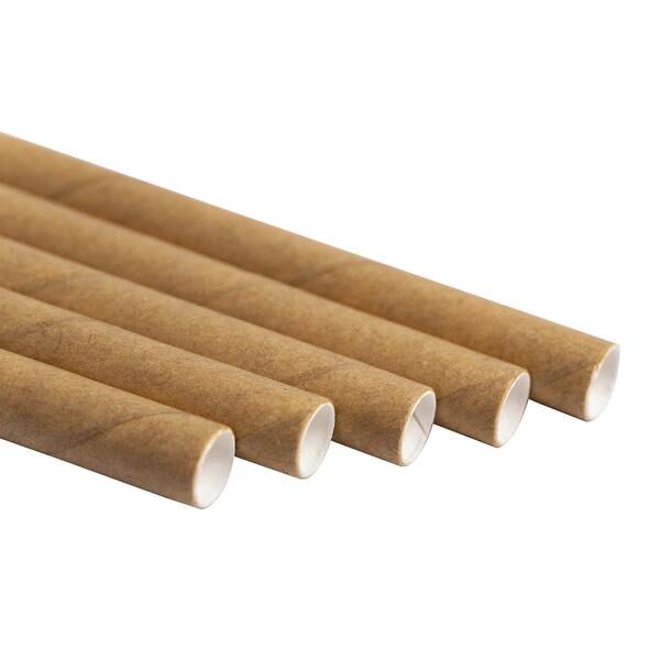 8 mm Kraft Straw