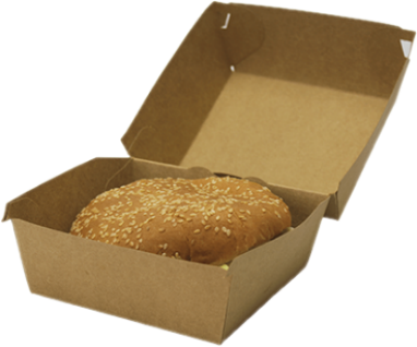 Hamburger Box Kraft Small