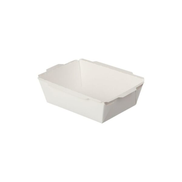  1000 ML/34 OZ WHITE PAN + LID